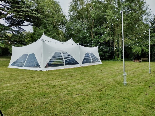 Second hand Espree 20x30ft Capri Style Marquee for sale