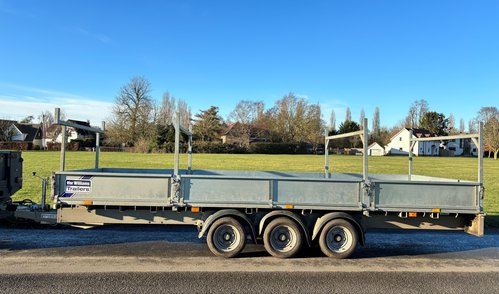 Secondhand Used Ifor Williams Tri Axle Trailer For Sale Secondhand Used Ifor Williams Tri Axle Trailer For Sale