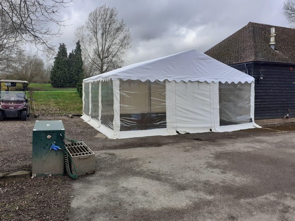 Second hand 6m x 12m marquee