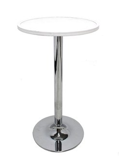 Poseur Tables with Interchangeable Tops