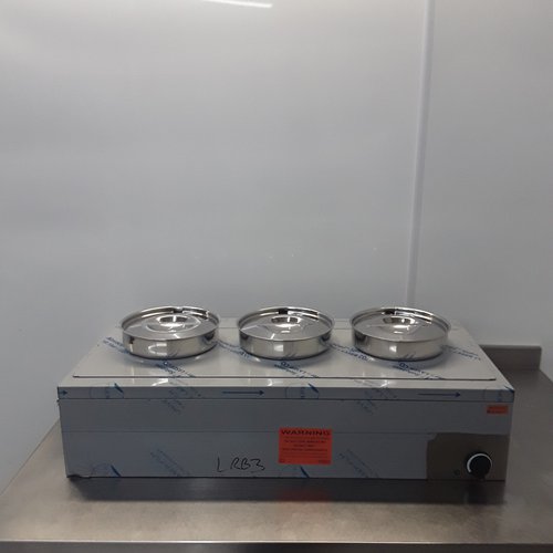 New B Grade Lincat 3 Pot Bain Marie Dry Table Top LRB3 For Sale New B Grade Lincat 3 Pot Bain Marie Dry Table Top LRB3 For Sale