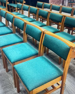 Secondhand Wooden Church Chairs For Sale