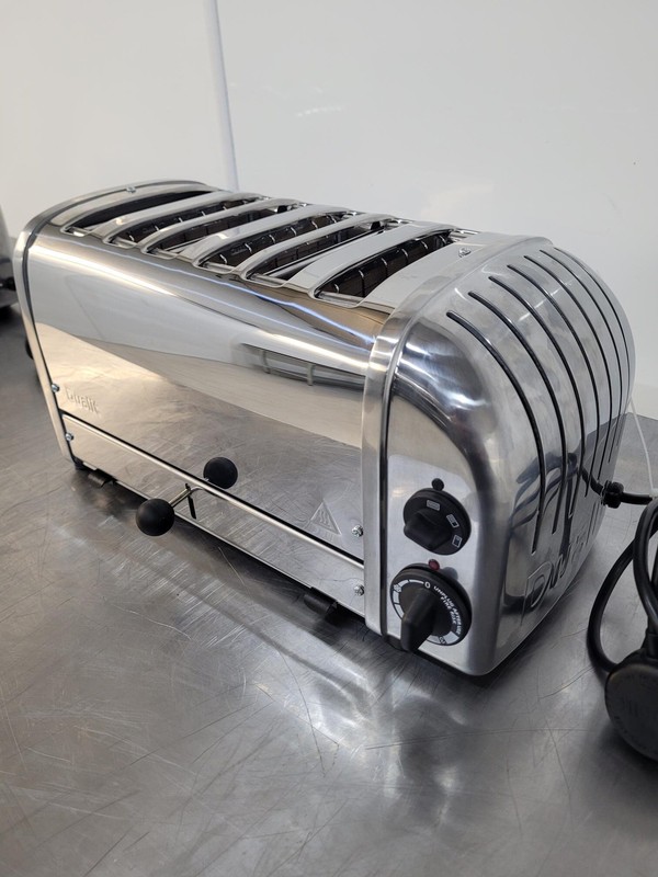 Dualit 6 Slot Bun Toaster Stainless CD384 For Sale