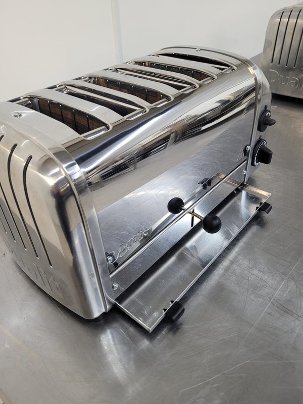 Dualit 6 Slot Bun Toaster Stainless CD384 For Sale