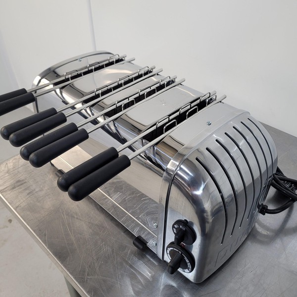 Dualit 4 Slot Sandwich Toaster Stainless E974 For Sale