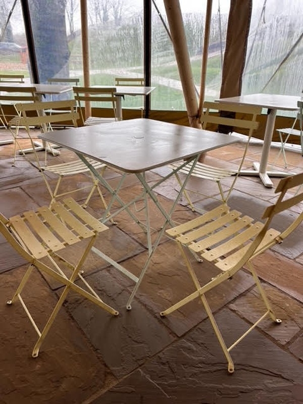 Outdoor Bistro Folding Tables and Chairs