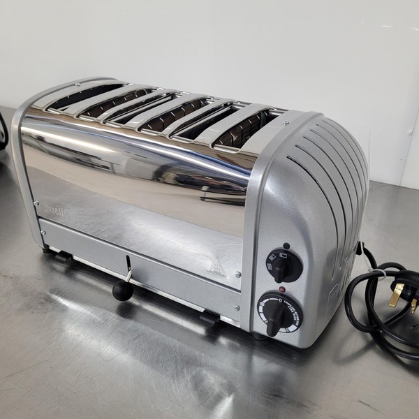 New Dualit 6 Slot Bun Toaster Stainless CD388 For Sale