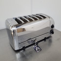 New B Grade Dualit 6 Slot Toaster Stainless E972 For Sale