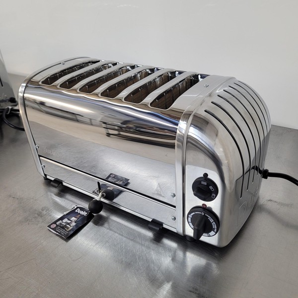 New Dualit 6 Slot Toaster Stainless E972 For Sale