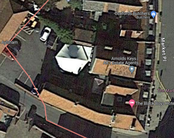 Hex marquee (Google earth!)