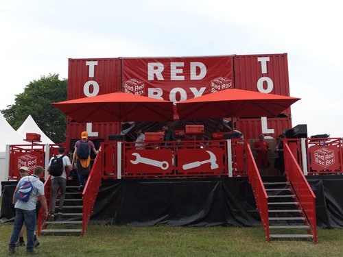 Red Outdoor Exhibition Stand for sale Red Outdoor Exhibition Stand for sale