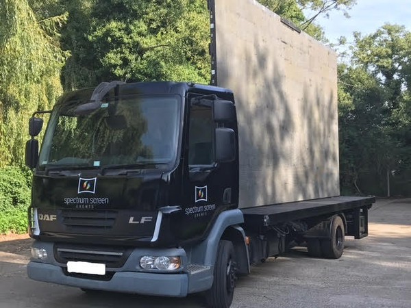 7.5 ton Daf LF45 truck with LED Screen