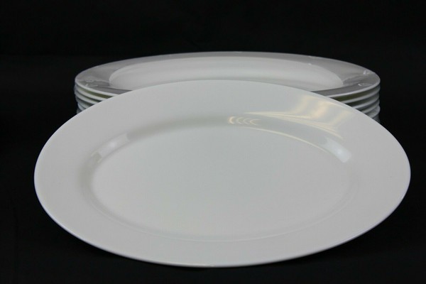 200x Arcoroc Zenix Itensity Wide Rim 14" Oval Platter For Sale
