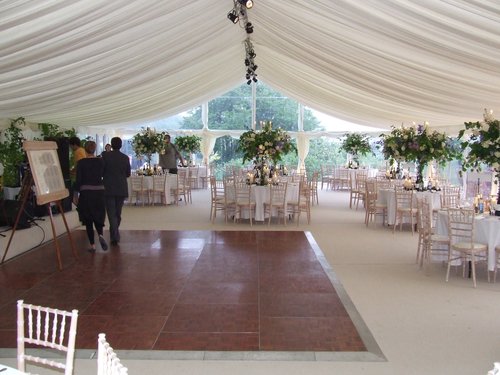 12m x 3m Ivory Pleated Roof Linings