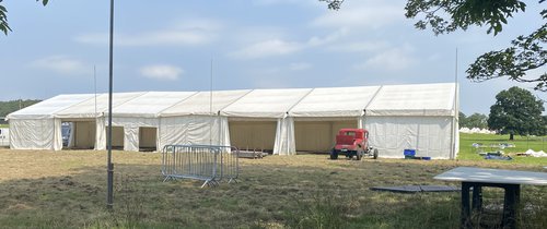 12m x 35m (7 bay) Roder Marquee 12m x 35m (7 bay) Roder Marquee