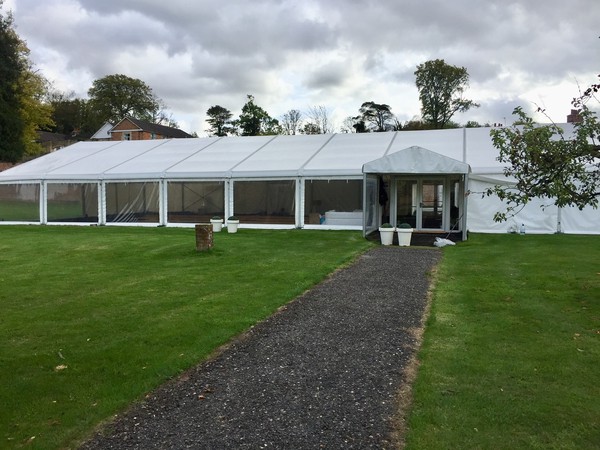 Secondhand 12m x 27m Frame Marquee
