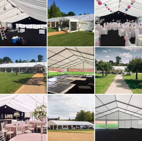 Secondhand 12m x 27m Marquee With Extras