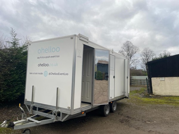 Secondhand 3 + 1 Toilet Trailer For Sale