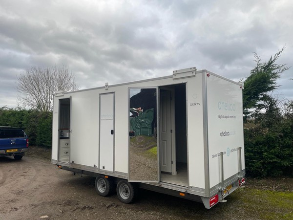 Secondhand 3 + 1 Toilet Trailer For Sale