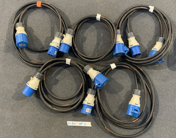 Secondhand 3mt 16A Cable Extensions