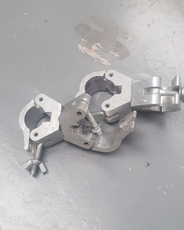 Secondhand Alloy Swivel Clamps For Sale