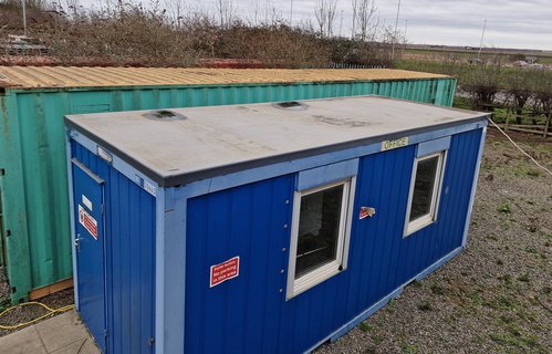 Secondhand 6m x 2.4m Former Sampling Lab For Sale Secondhand 6m x 2.4m Former Sampling Lab For Sale