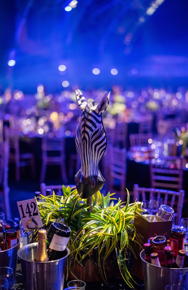 Secondhand Jungle Themed Table Centres