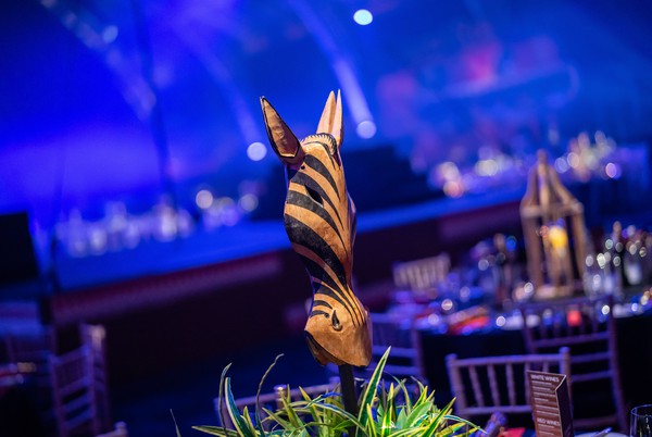 Used Jungle Themed Table Centres