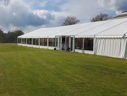 Secondhand Used 30m x 15m Clearspan Commercial Marquee For Sale