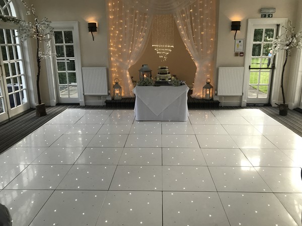 Wedding dance floor for sale (White LED)