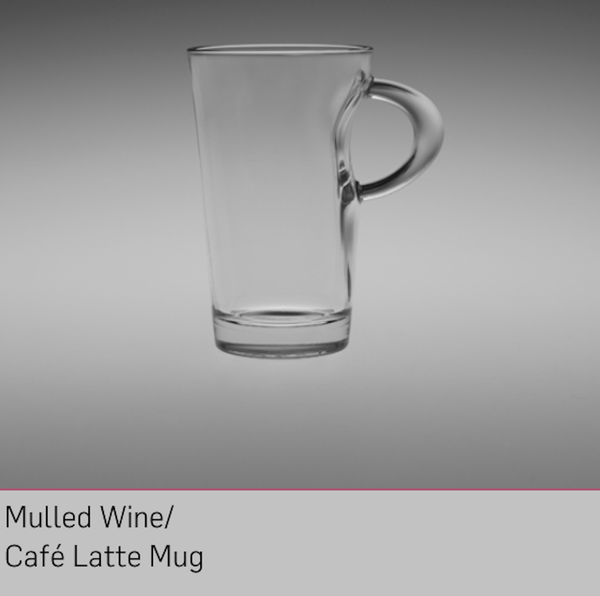 Cafe Latte Glass Mug 285 ml