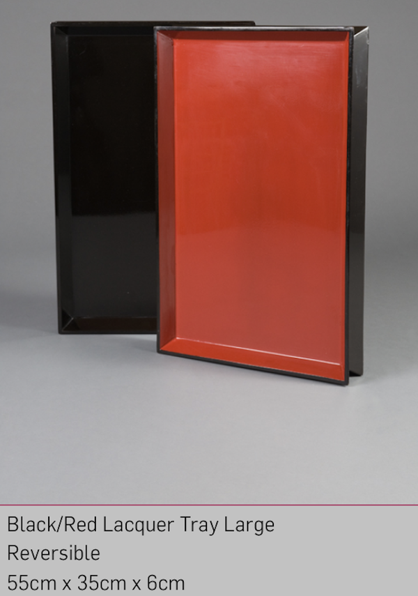 Red Lacquer Trays