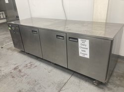 Secondhand Foster Treble Fridge And Counter For Sale