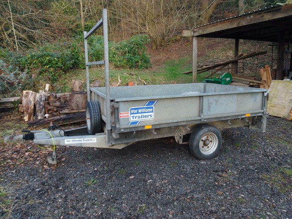 Drop side 8ft x 5ft Ifor williams trailer