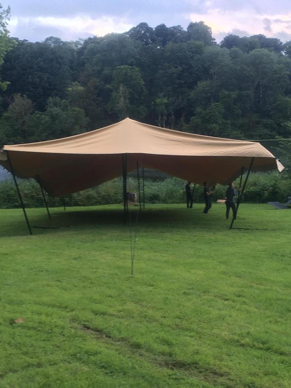 Used 10m x 20m Stretch Marquee For Sale