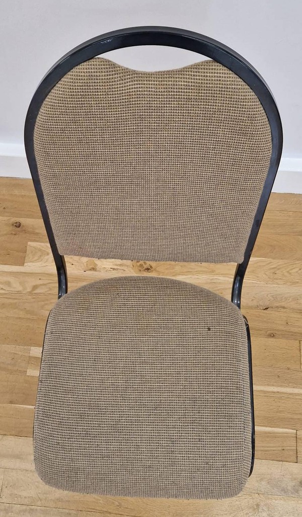 Used Upholstered Village Hall Chairs