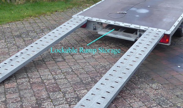 Lockable Ramp Storage