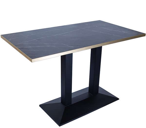 Rectangular Dining Tables With Black Bases For Sale