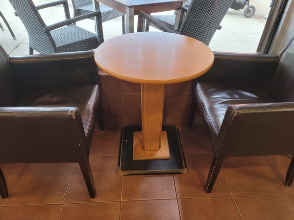 Used Job Lot Cafe Tables And Chairs For Sale