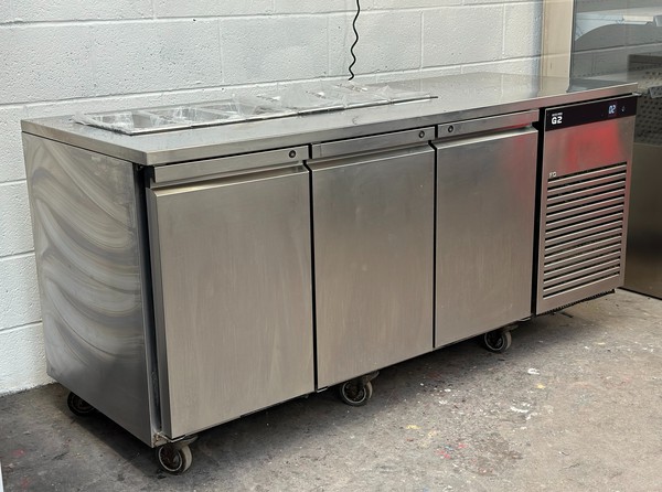 Used Foster EcoPro G2 Counter Fridge With Saladette For Sale