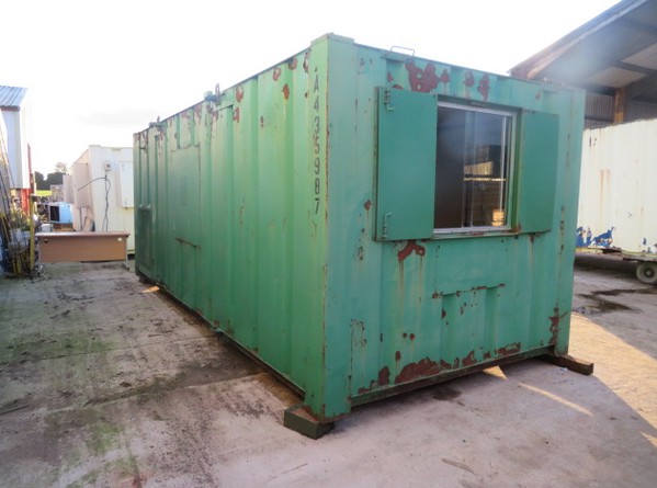 21' x 9' Anti Vandal Canteen With Toilet And Generator