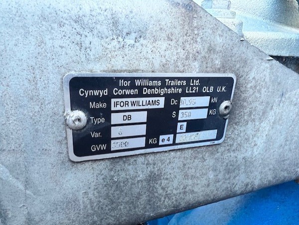 Used / second-hand Ifor Williams trailers for sale