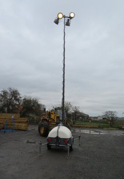 Secondhand Used Ecolite Towable Lighting Tower For Sale