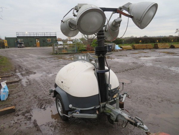 Used Ecolite Towable Lighting Tower