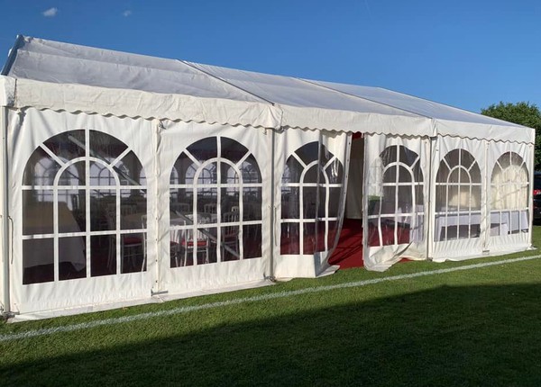 Secondhand Used 9m x 21m Hocker P9 Frame Marquee