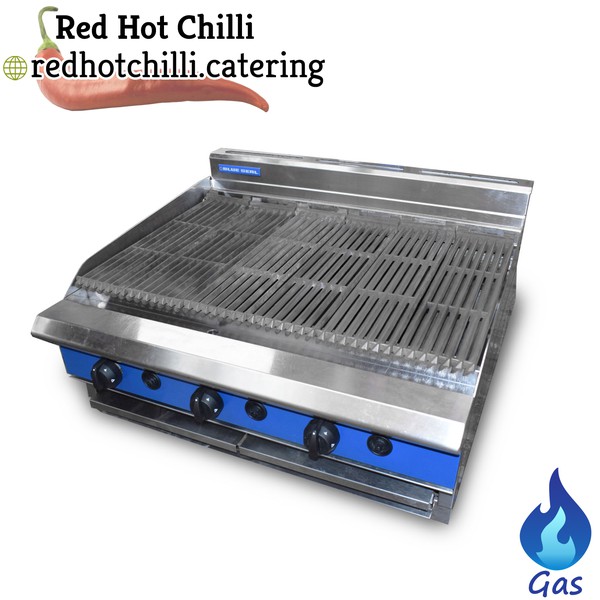 Secondhand Blue Seal Counter Top Chargrill For Sale