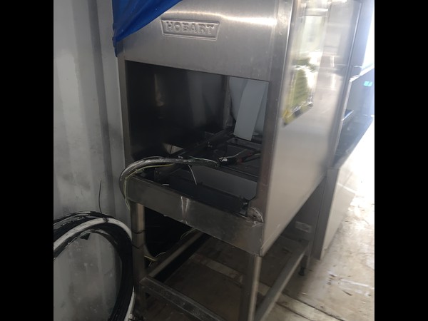 Commercial Hobart Warewash Conveyor Dishwasher