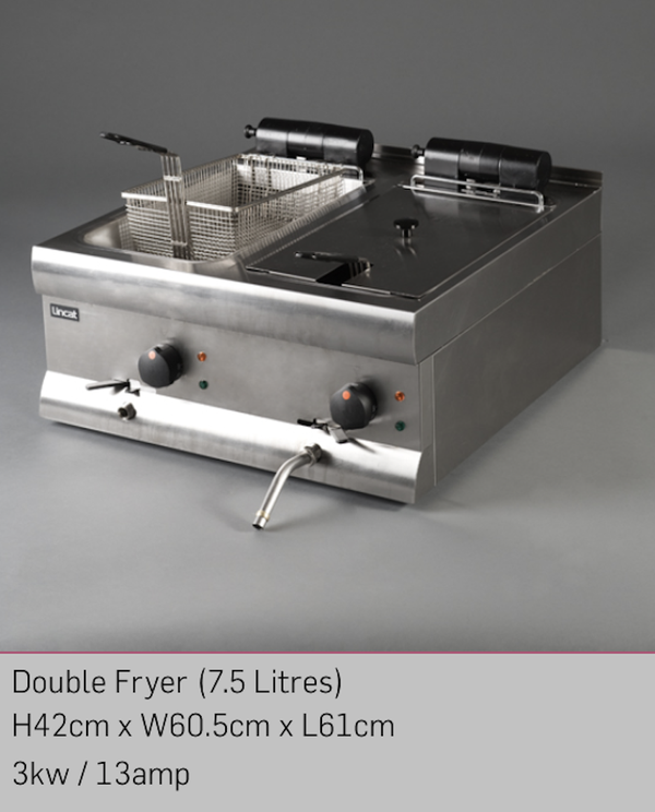 Lincat Double Fryer DF66 for sale