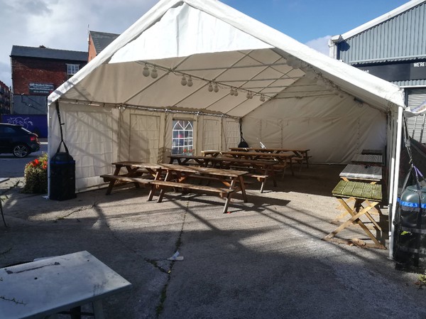 Secondhand Used Gala Tent Marquee 6m x 10m Elite