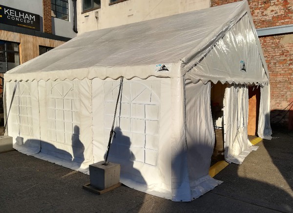 Used Gala Tent Marquee 6m x 6m Elite